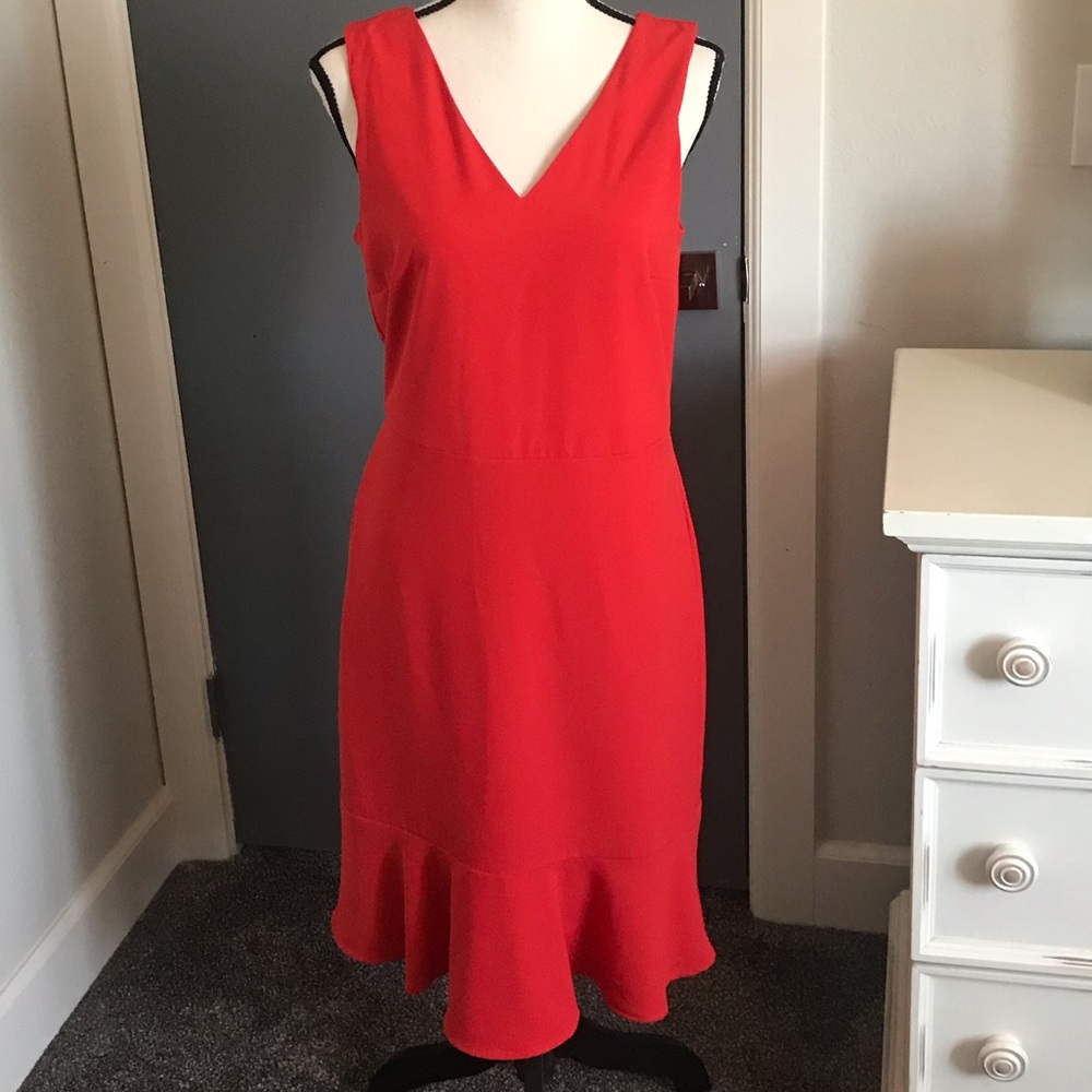 Red dress